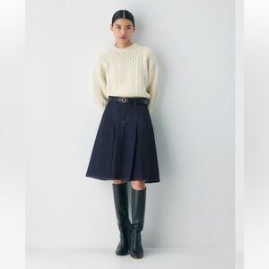 Wilfred Billet Denim Skirt